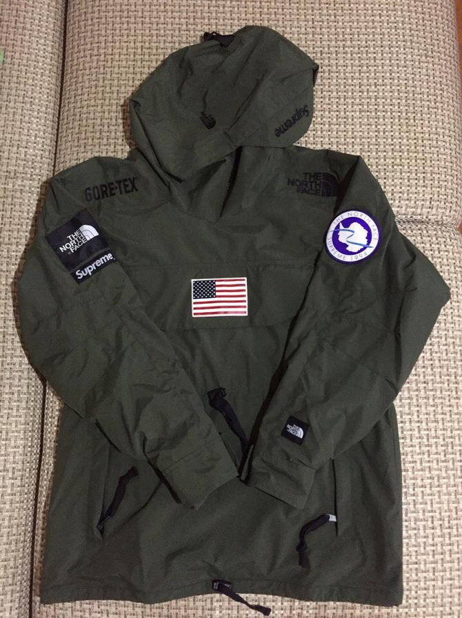 Gore tex x 2025 north face x supreme