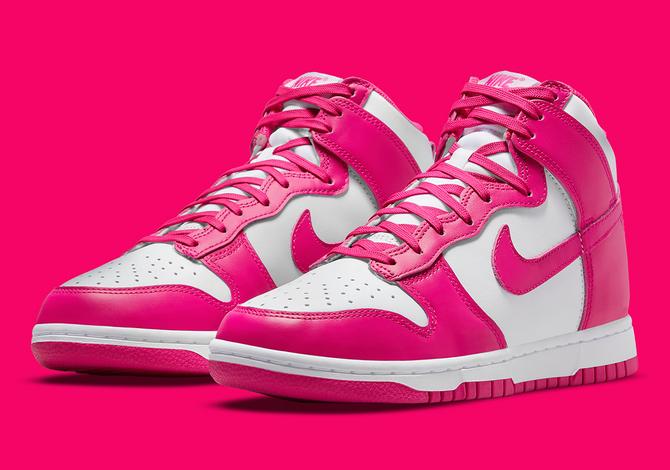 pink high dunk