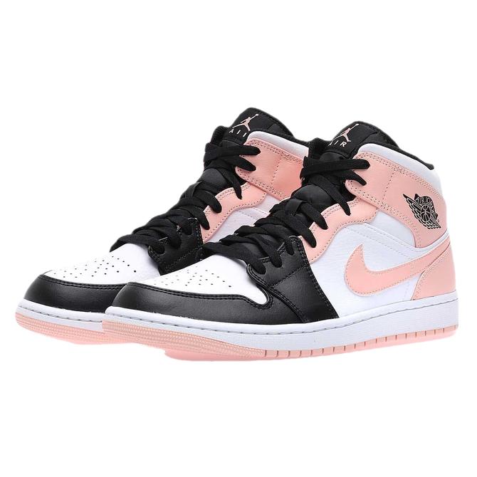 jordan 1 mid arctic orange black toe