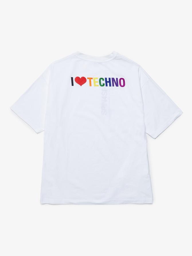 I love techno cheap shirt balenciaga