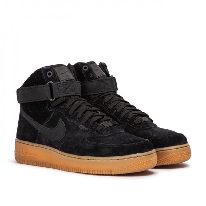 nike air force 1 lv8 suede black