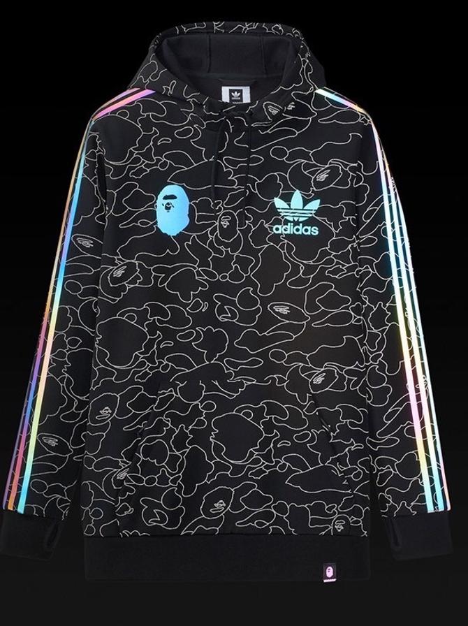 Adidas bape 2025 tech hoodie