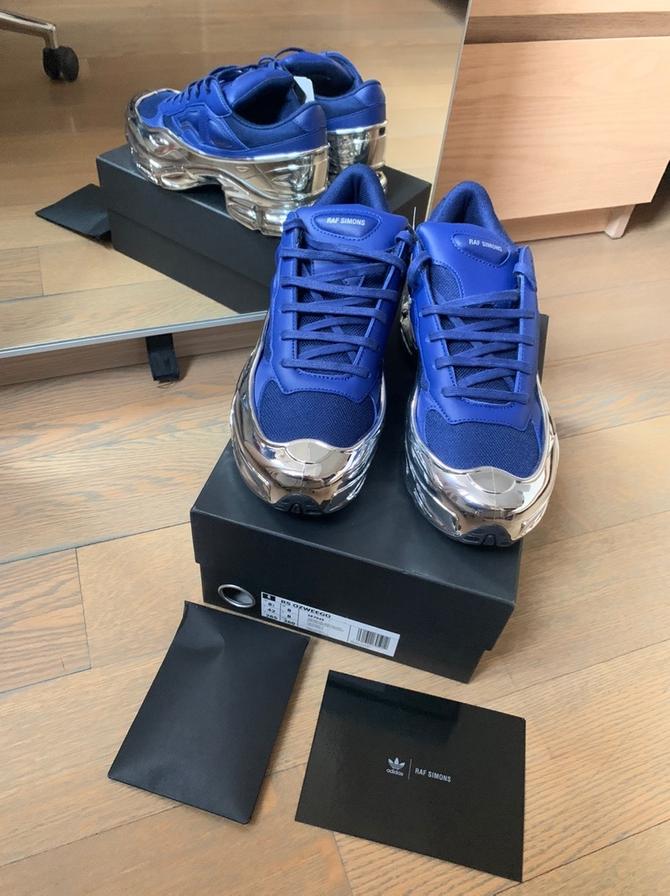 Raf simons hot sale blue and silver