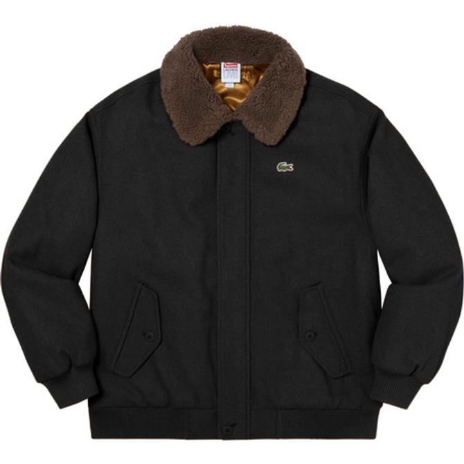 Supreme Supreme LACOSTE Wool Bomber Jacket themarket