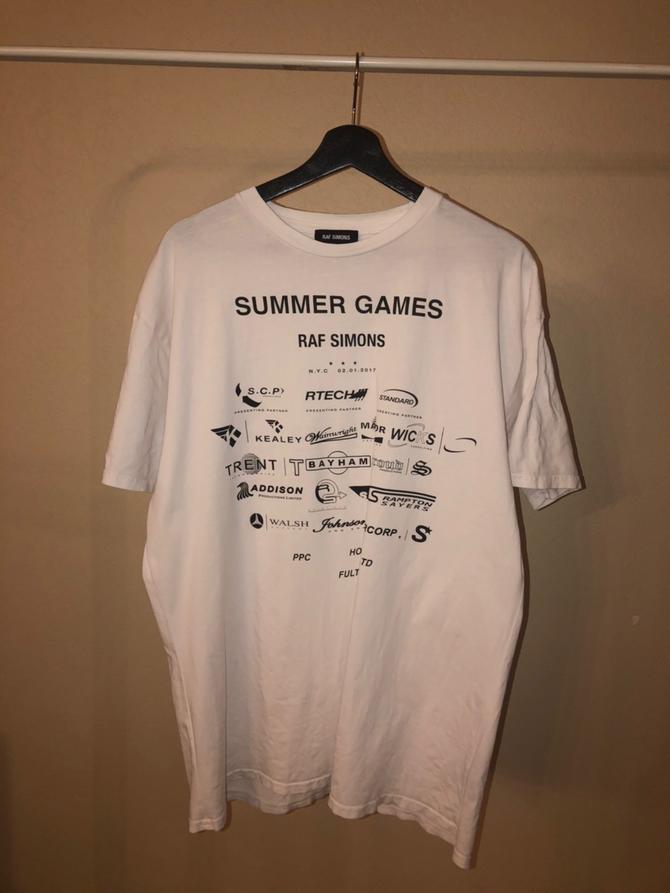 RAF SIMONS SUMMER GAME Tシャツ