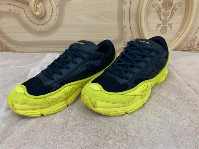 Adidas ozweego raf simons bright yellow night sales navy