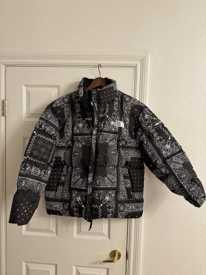 The north deals face bandana jacket