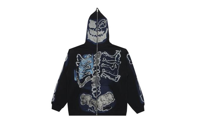 最新最全の CACTUS JACK FOR FRAGMENT SKELETON hoodie