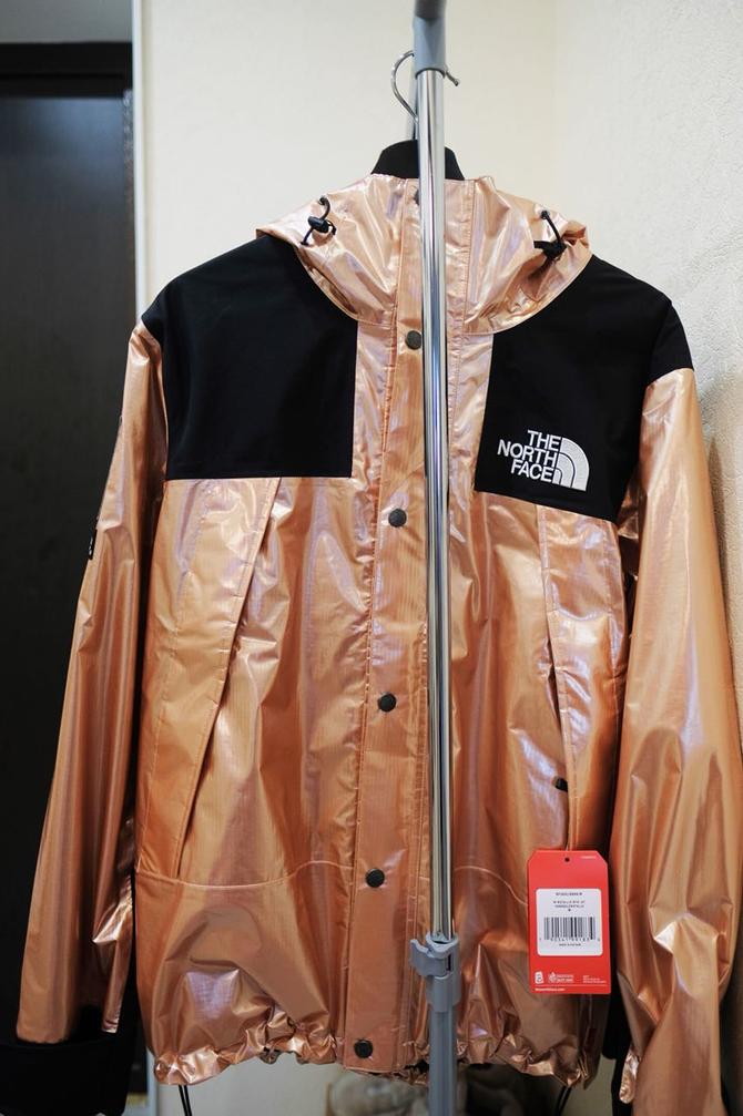 North face deals supreme rose gold