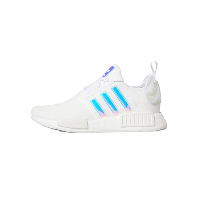 nmd r1 white iridescent